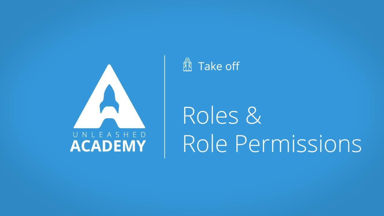 Roles and Role Permissions YouTube thumbnail image