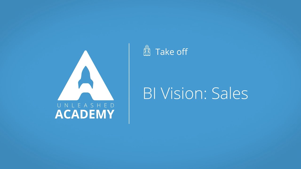 BI Vision: Sales YouTube thumbnail image