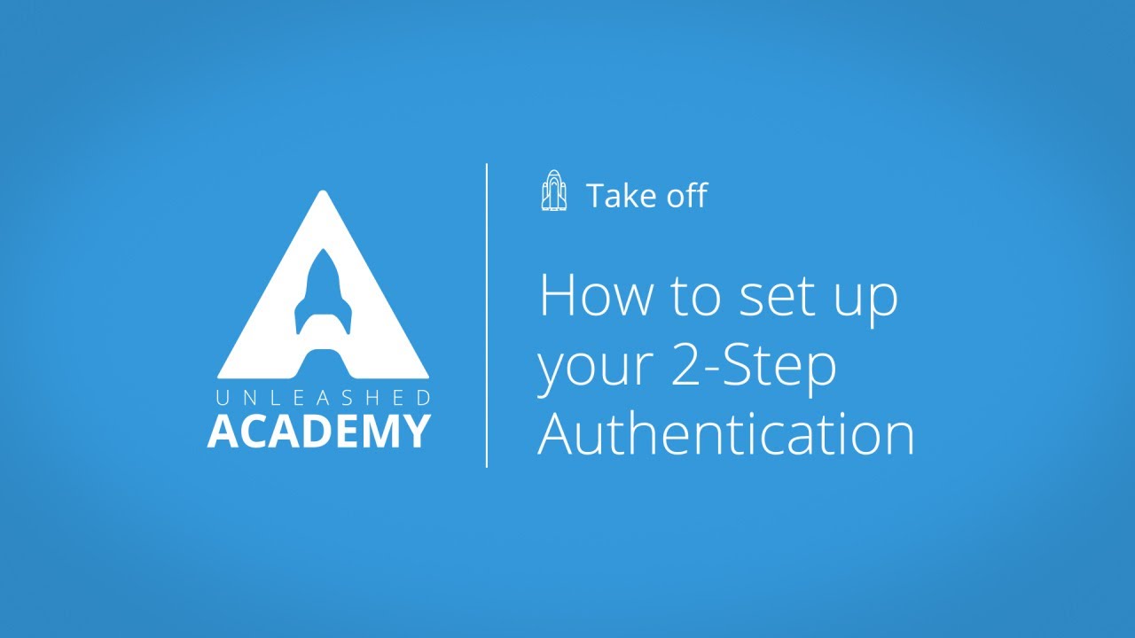 How to set up 2-Step Authentication (2SA) YouTube thumbnail image