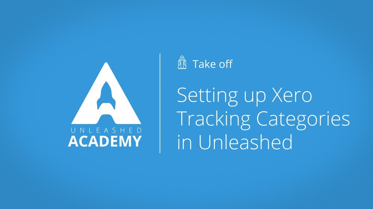 Setting up Xero Tracking Categories in Unleashed YouTube thumbnail image