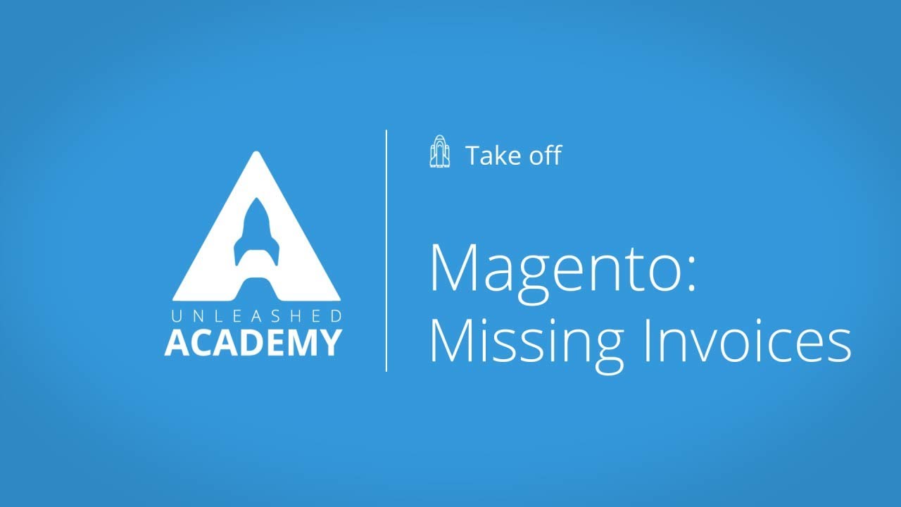 Magento: Missing Invoices YouTube thumbnail image